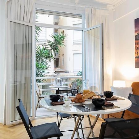 Appartamento Promenade, 2pièces chic et clim avec terrasse Nizza Esterno foto