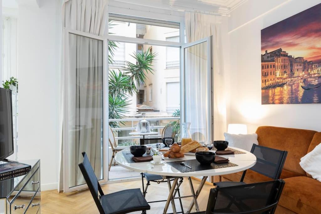 Appartamento Promenade, 2pièces chic et clim avec terrasse Nizza Esterno foto