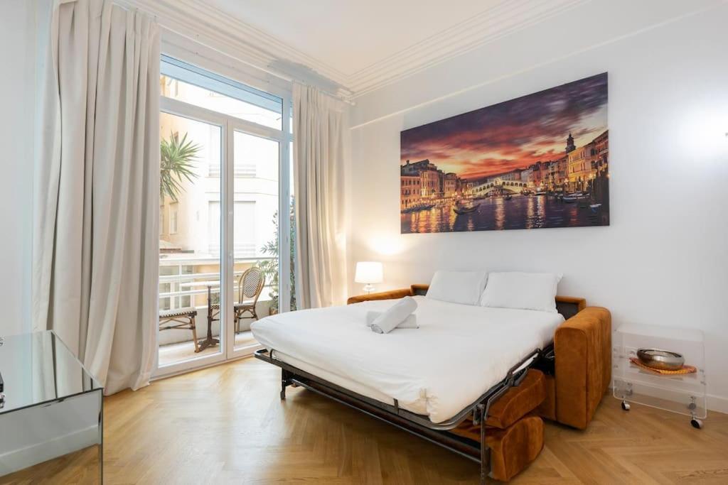 Appartamento Promenade, 2pièces chic et clim avec terrasse Nizza Esterno foto